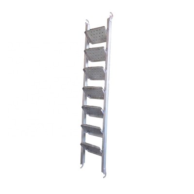 Galvanized Steel Scaffolding Stair Case Step Ladder For Scaffold System